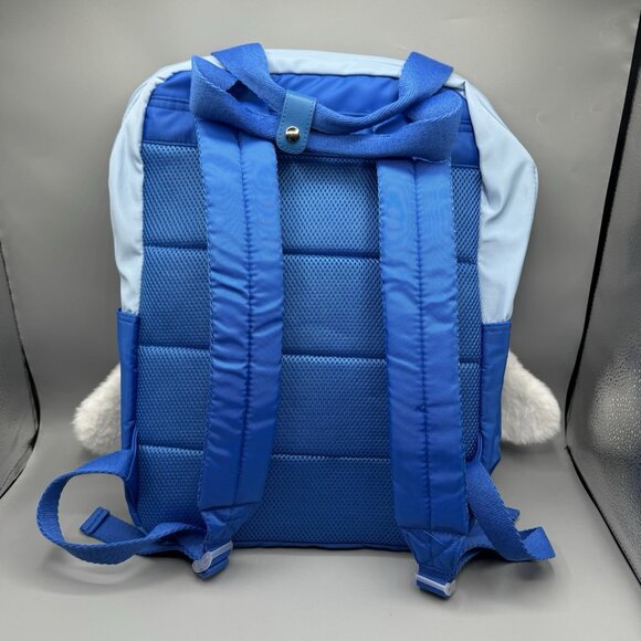 Cinnamoroll Fluffy Pocket Blue Rectangular Backpack NEW